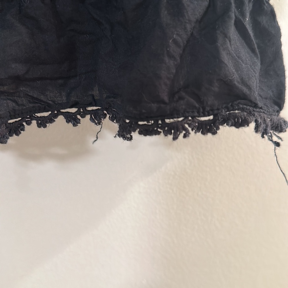 Black Eyelet Farm Rio Crop Top - image 3